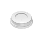 Καπάκι Πιπίλα Φ65mm Λευκό for use with 4oz Paper Cups