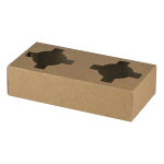2 SECTION CUP CARRIERS KRAFT