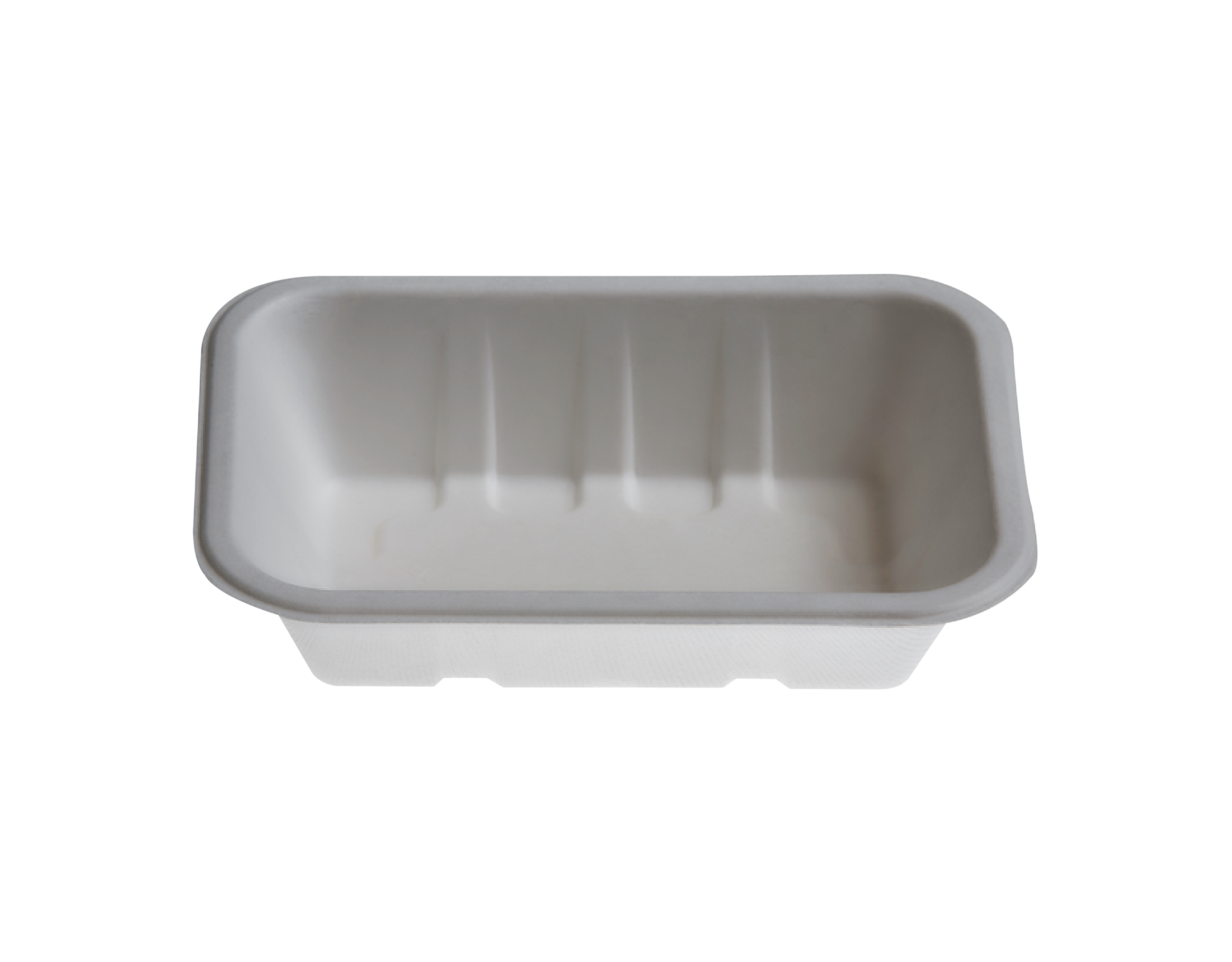00.30.4424 Bagasse Rectangular Tray 450ml - Image 1