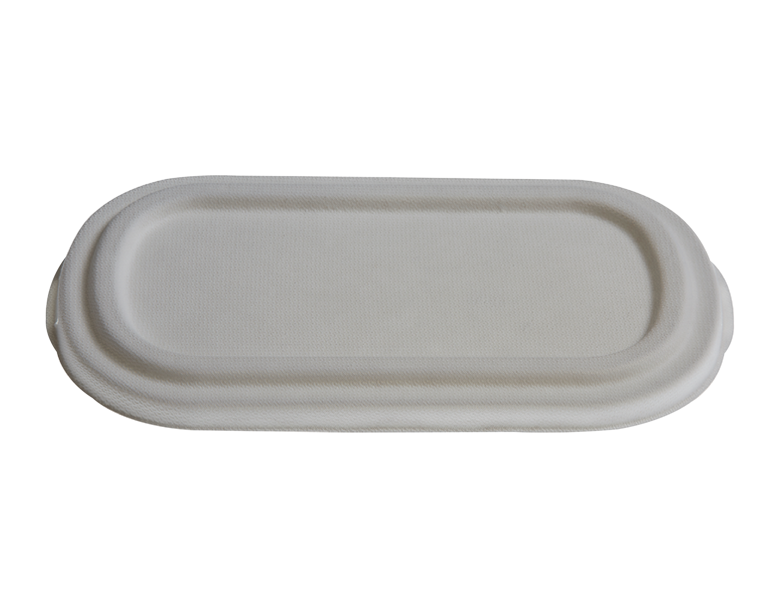 00.30.4429 Bagasse Lid for Tray 850ml (4428) - Image 1