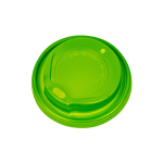 Καπάκι Πιπίλα Φ80mm Πράσινο για Ποτήρια Χάρτινα 8oz