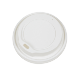 Sip Through Lids Φ90mm WHITE for use with Paper Cups 12oz - 20oz