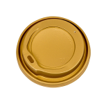 Καπάκι Πιπίλα Φ90mm Χρυσό για Ποτήρια Χάρτινα 12oz - 20oz