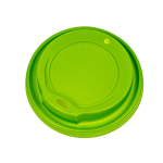 Καπάκι Πιπίλα Φ90mm Πράσινο για Ποτήρια Χάρτινα 12oz - 20oz