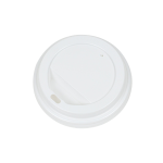 Καπάκι Πιπίλα AMERICAN Φ80mm Λευκό για Ποτήρια Χάρτινα 8oz