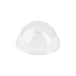 Καπάκι PET Πομπέ Φ95mm Χωρίς Τρύπα για Χρήση με Ποτήρια PET 9oz - 20oz