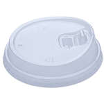 Καπάκι PET Strawless Tab Φ90mm-1600 για Ποτήρια Χάρτινα 12oz - 20oz