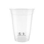 Ποτήρι ΡΕΤ 16oz / 500ml SUPD LOGO GREECE