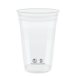 Ποτήρι ΡΕΤ 20oz / 500ml SUPD LOGO GREECE