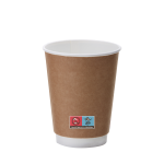 ΧΑΡΤΙΝΟ ΠΟΤΗΡΙ DW 12oz KRAFT RECYCLE ME