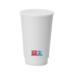 ΧΑΡΤΙΝΟ ΠΟΤΗΡΙ DW 16oz MATT WHITE