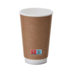 ΧΑΡΤΙΝΟ ΠΟΤΗΡΙ DW 16oz KRAFT RECYCLE ME